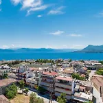 Panoramic View!penthouse 120qm Of Sea & Mountain Feriehus Loutra Edipsou (Evia)